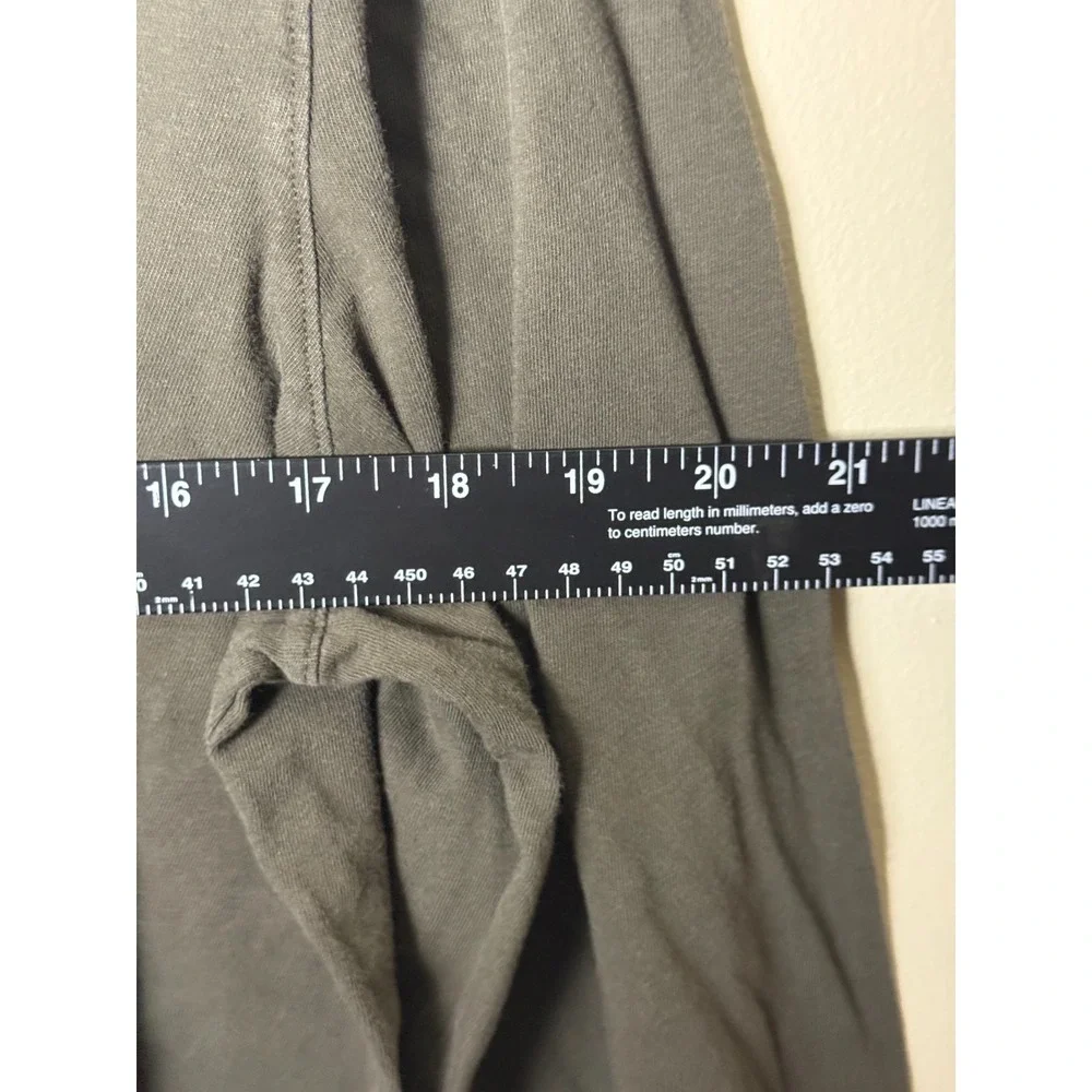Banana Republic Soft Wash‎ Tee Mens L Green Long Sleeve Crew Neck Shirt